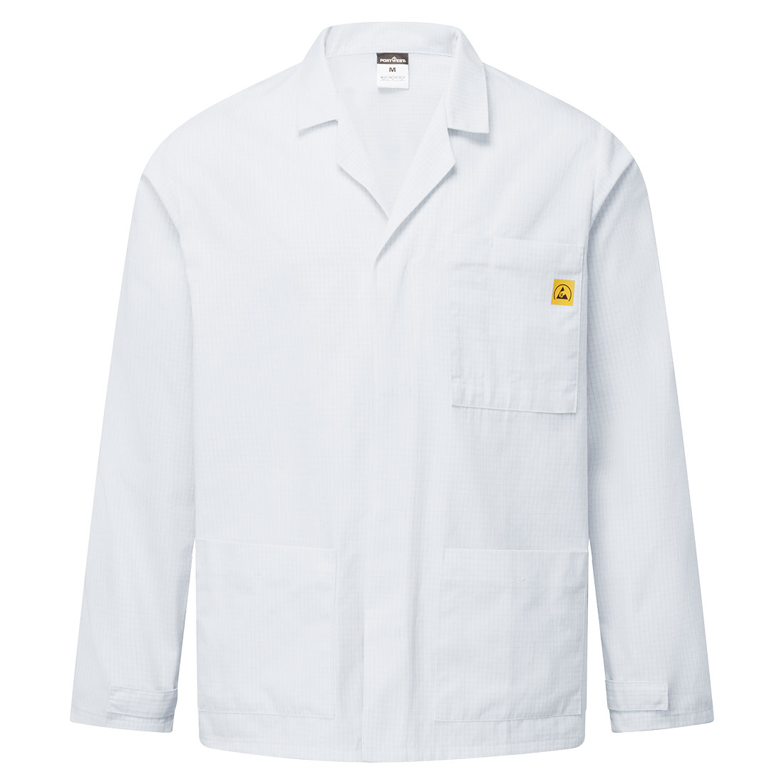 Antistatische ESD-Laborjacke
