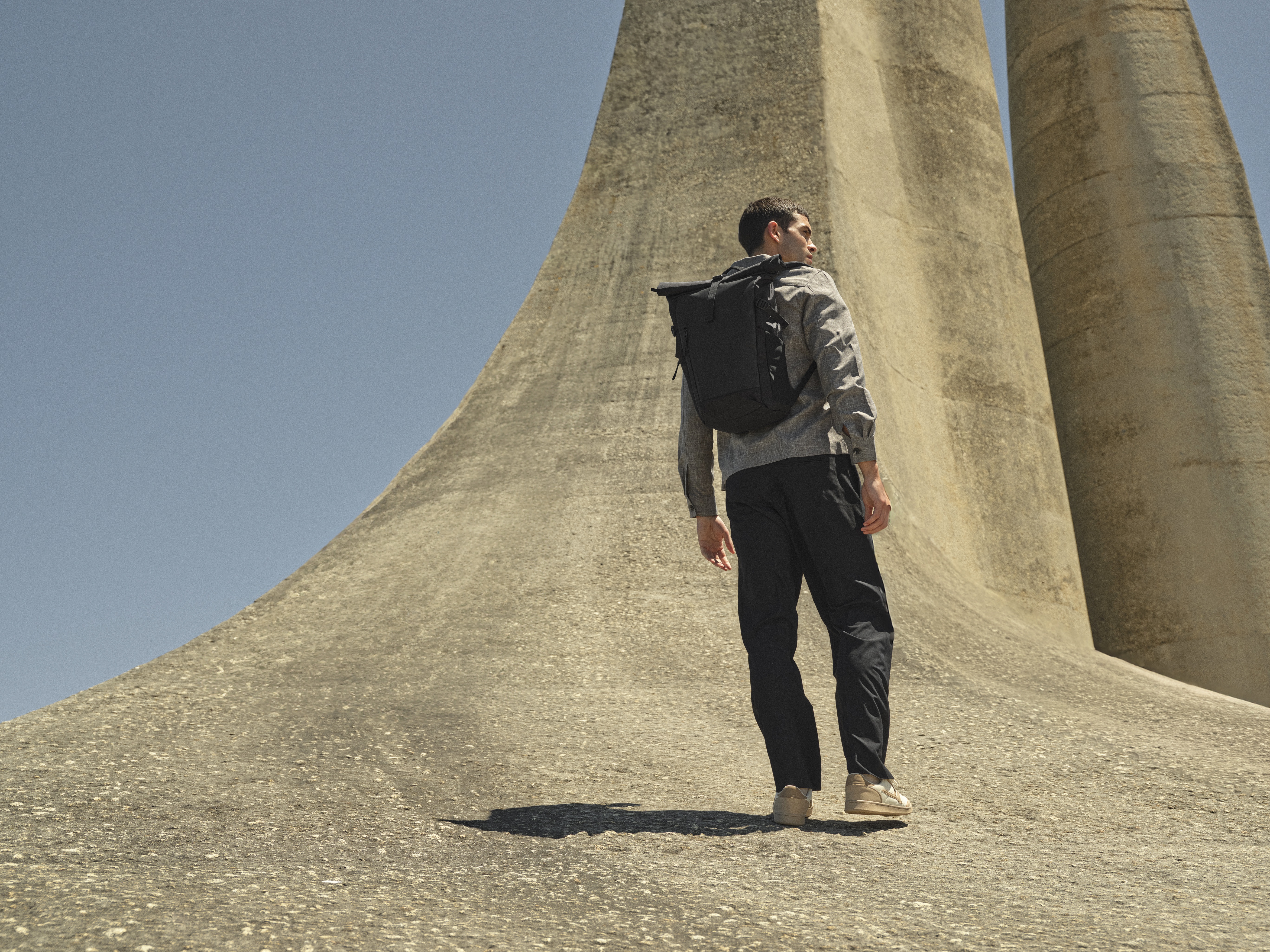 Tasche – Zürich Roll-Top Backpack