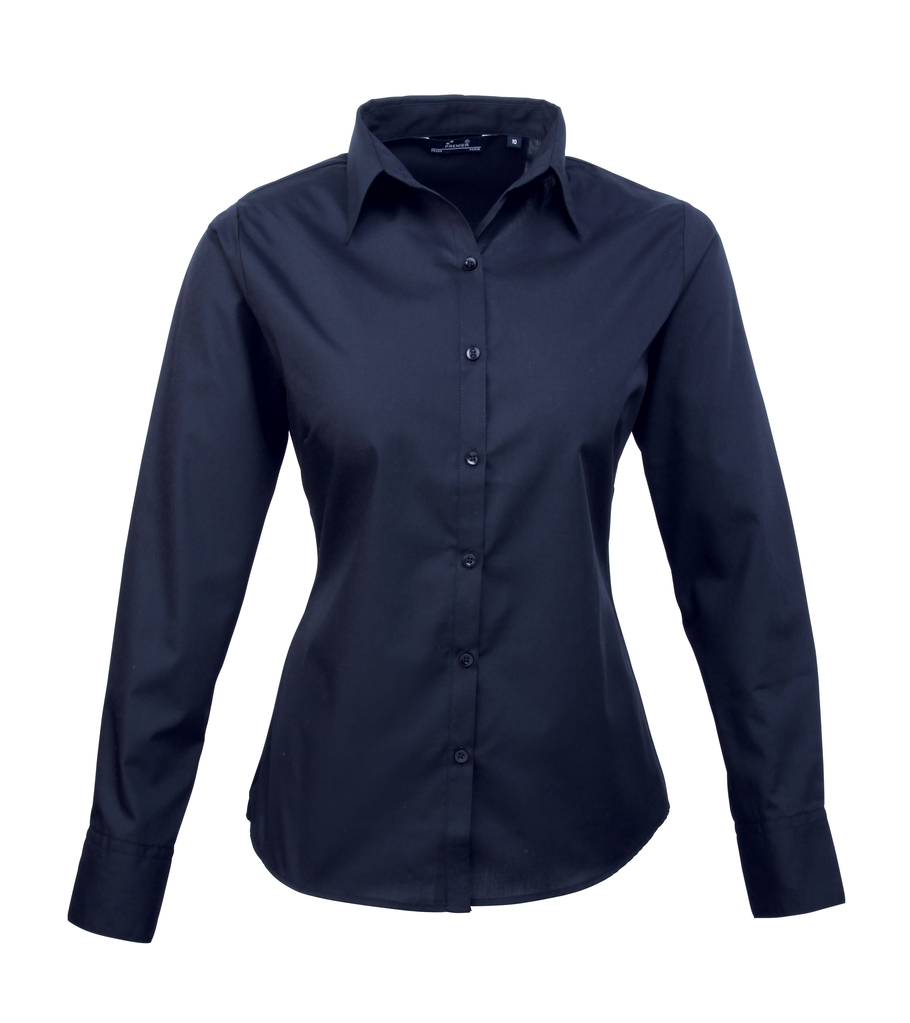 Bluse – Women´s Poplin Long Sleeve Blouse
