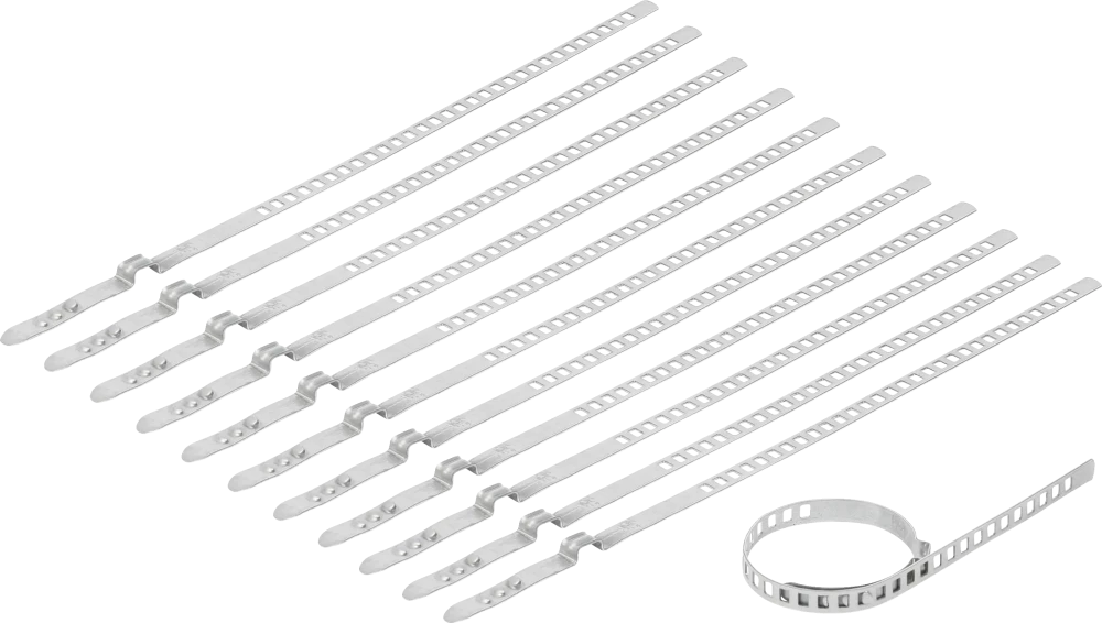 Achsmanschetten-Schellen-Satz, 9 mm, 12-tlg.