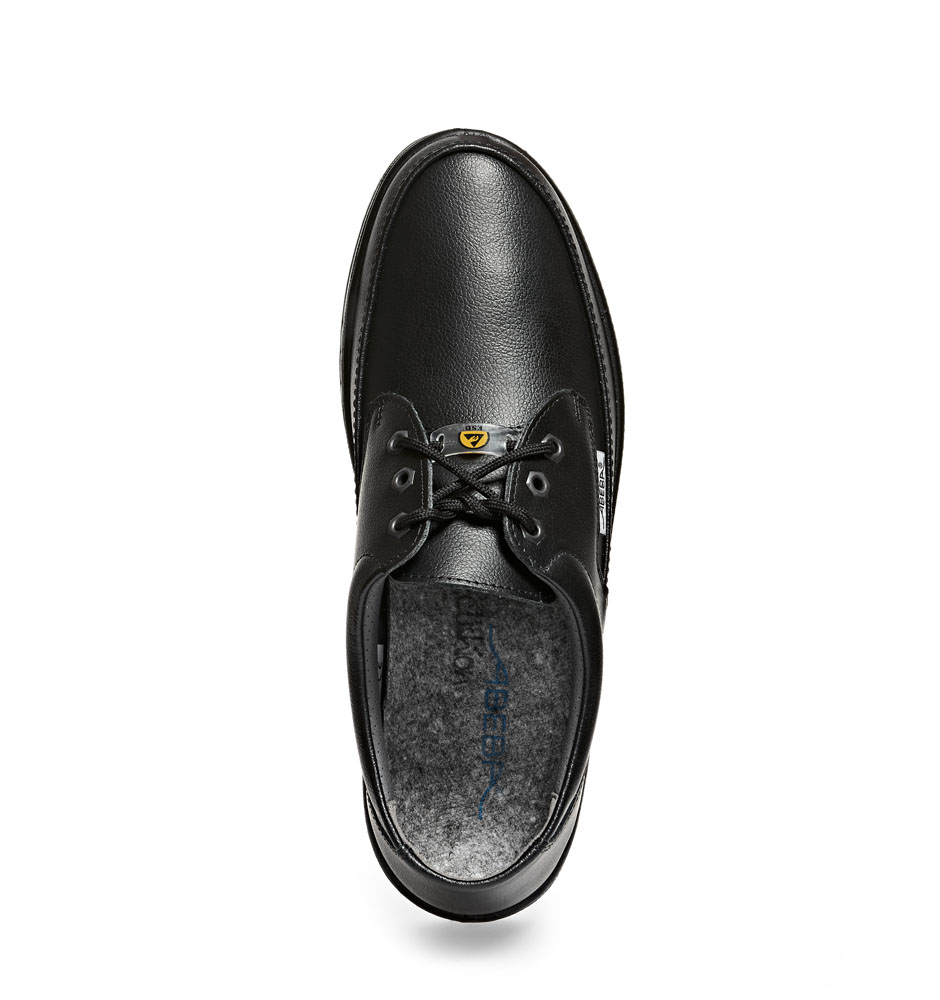 Abeba O2 Berufshalbschuh AIR CUSHION schwarz ESD
