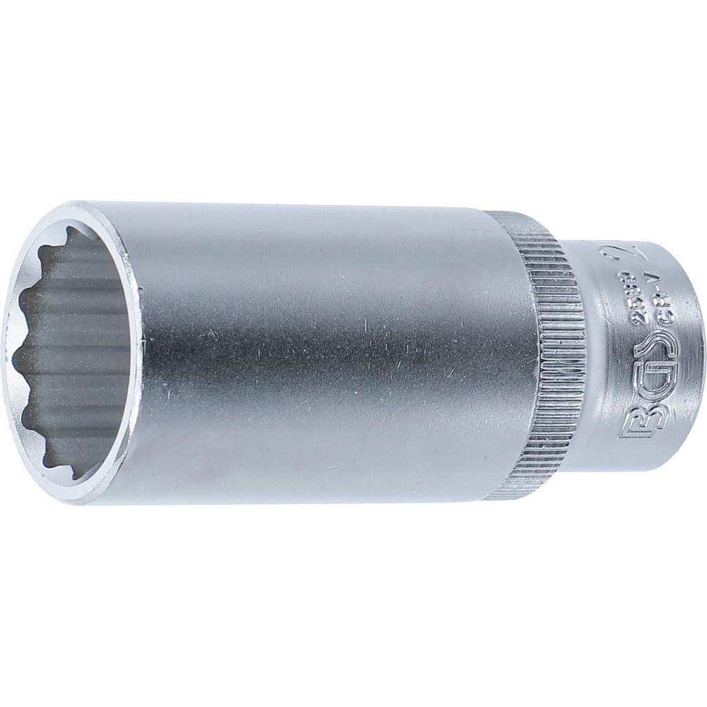 Steckschlüssel-Einsatz für Diesel-Einspritzdüsen, Antrieb Innenvierkant 12,5 mm (1/2"), SW 27 mm