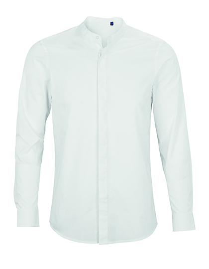Hemd – Men´s Mao Collar Shirt Bart