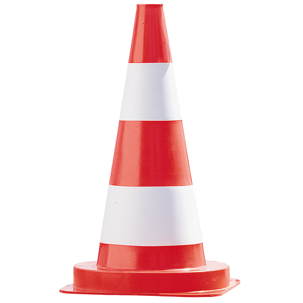 PVC-Leitkegel - 50 CM Hoch