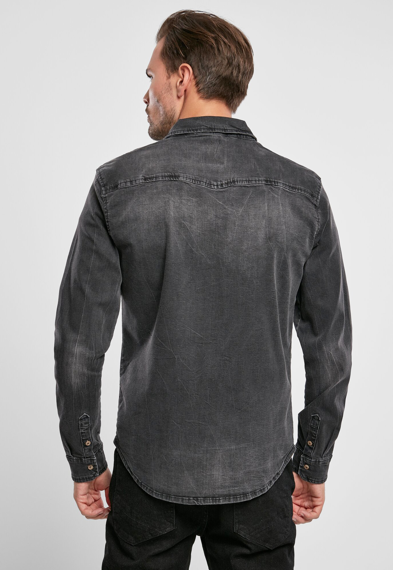 Riley Denim Shirt Long Sleeve