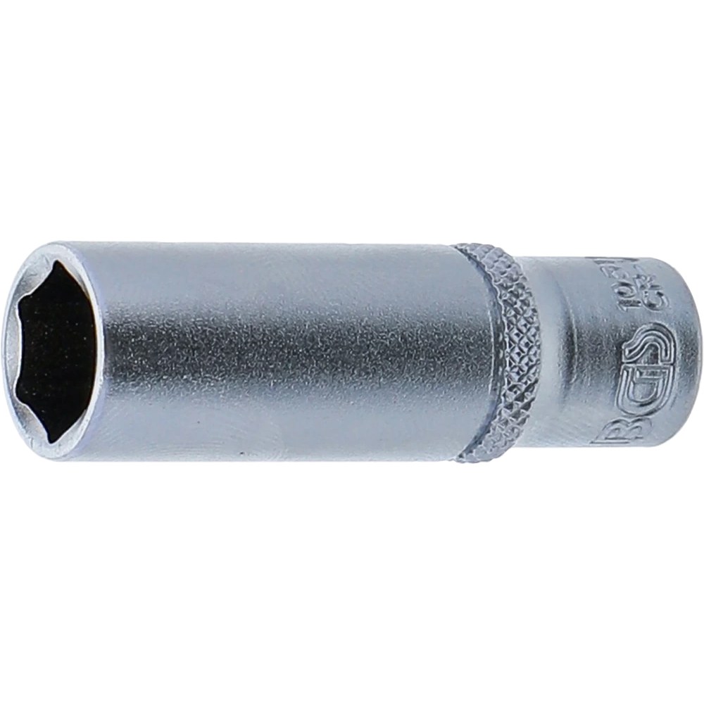 Steckschlüssel-Einsatz Sechskant, tief, Antrieb Innenvierkant 6,3 mm (1/4"), SW 11 mm
