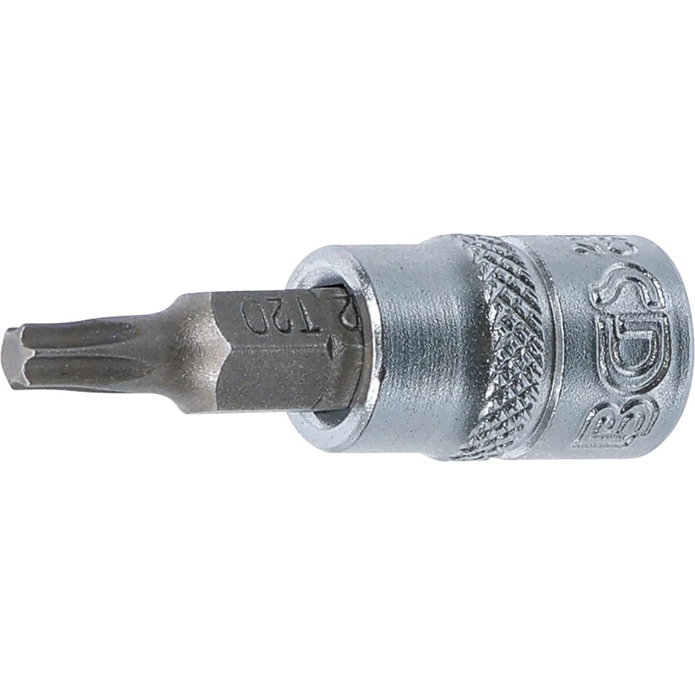 Bit-Einsatz, Antrieb Innenvierkant 6,3 mm (1/4"), T-Profil (für Torx) T20