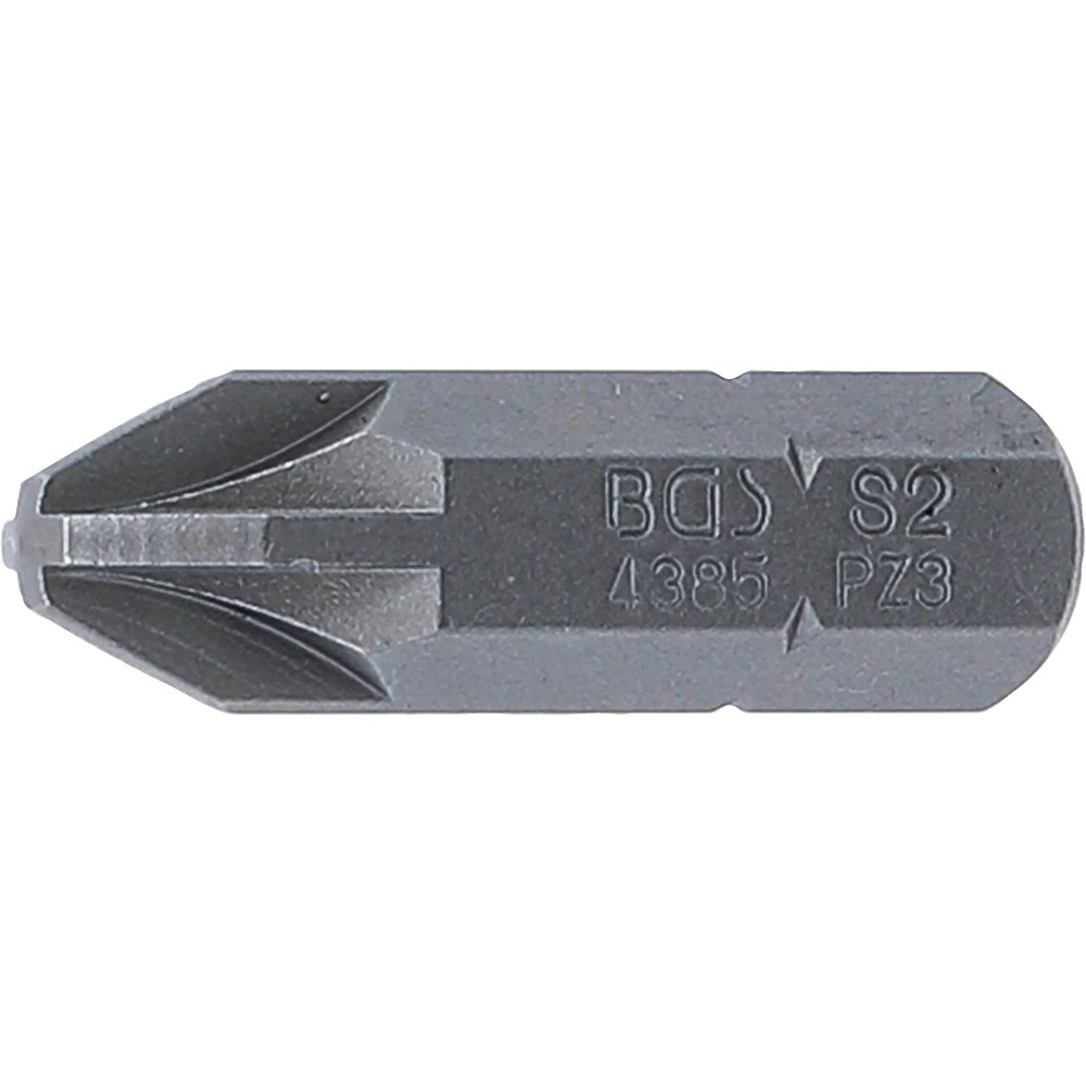 Bit, Länge 30 mm, Antrieb Außensechskant 8 mm (5/16"), Kreuzschlitz PZ3