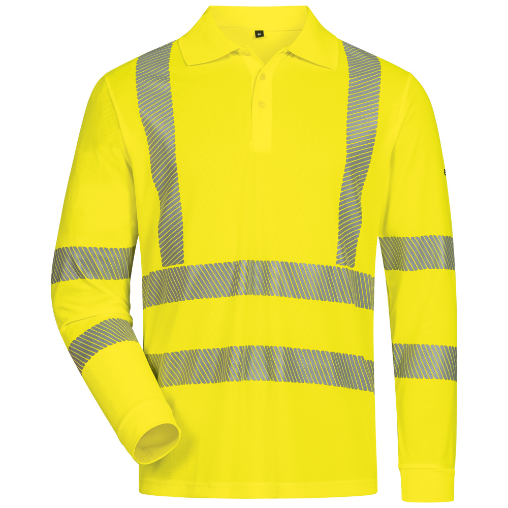 UV- und Warnschutz Langarm Polo-Shirt Wapse