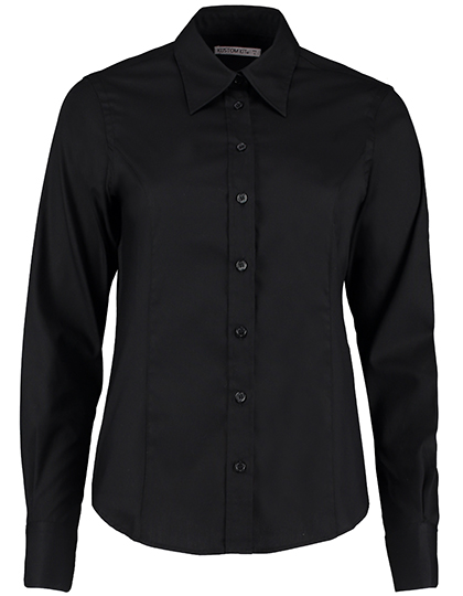 Hemd – Women´s Tailored Fit Corporate Oxford Shirt Long Sleeve