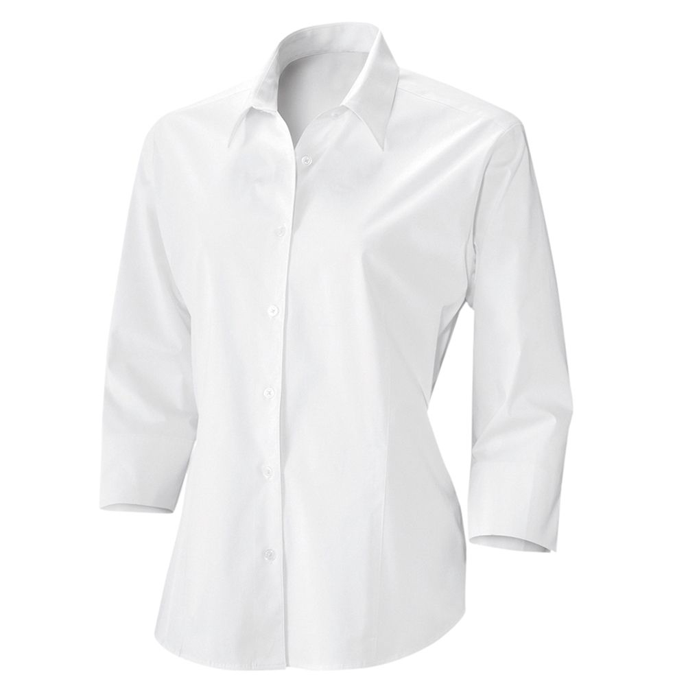 Damen Bluse 3/4-Arm weiß