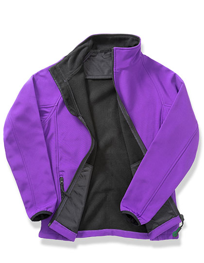 Men's Printable Softshell Jacket with Recycled Fleece Inner