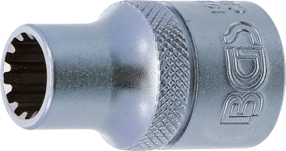 Steckschlüssel-Einsatz Gear Lock, Antrieb Innenvierkant 12,5 mm (1/2"), SW 10 mm