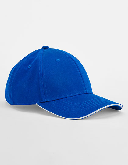 EarthAware Classic Organic Cotton 6 Panel Cap - Sandwich Peak