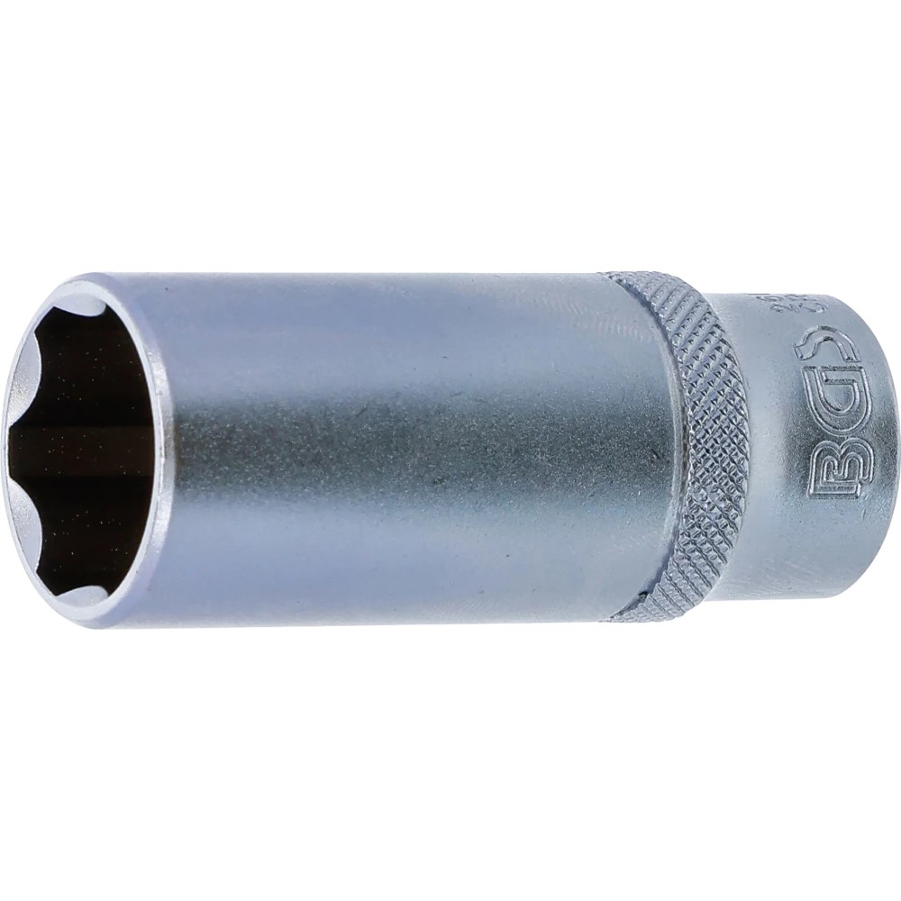 Steckschlüssel-Einsatz Super Lock, tief, Antrieb Innenvierkant 10 mm (3/8"), SW 19 mm