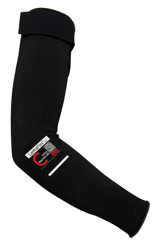 LeiKaFlex® Cut | Schnittschutz-Armstulpe | Cut Level C (TDM) | Länge 45 cm, Weite "NARROW" (schmaler)