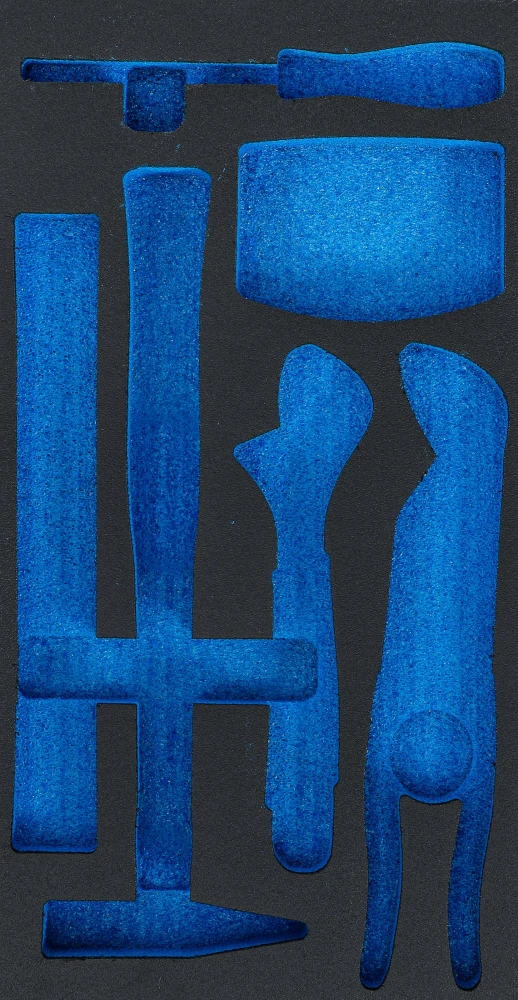 Schaumeinlage für Art. 2002, leer, für Art. 2002-9