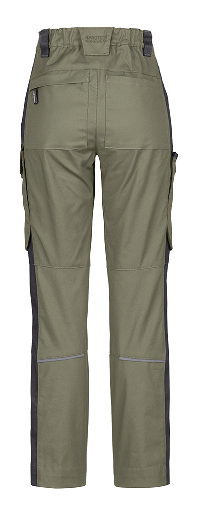 4PROTECT® Workwear Damen-Hose olive/schwarz