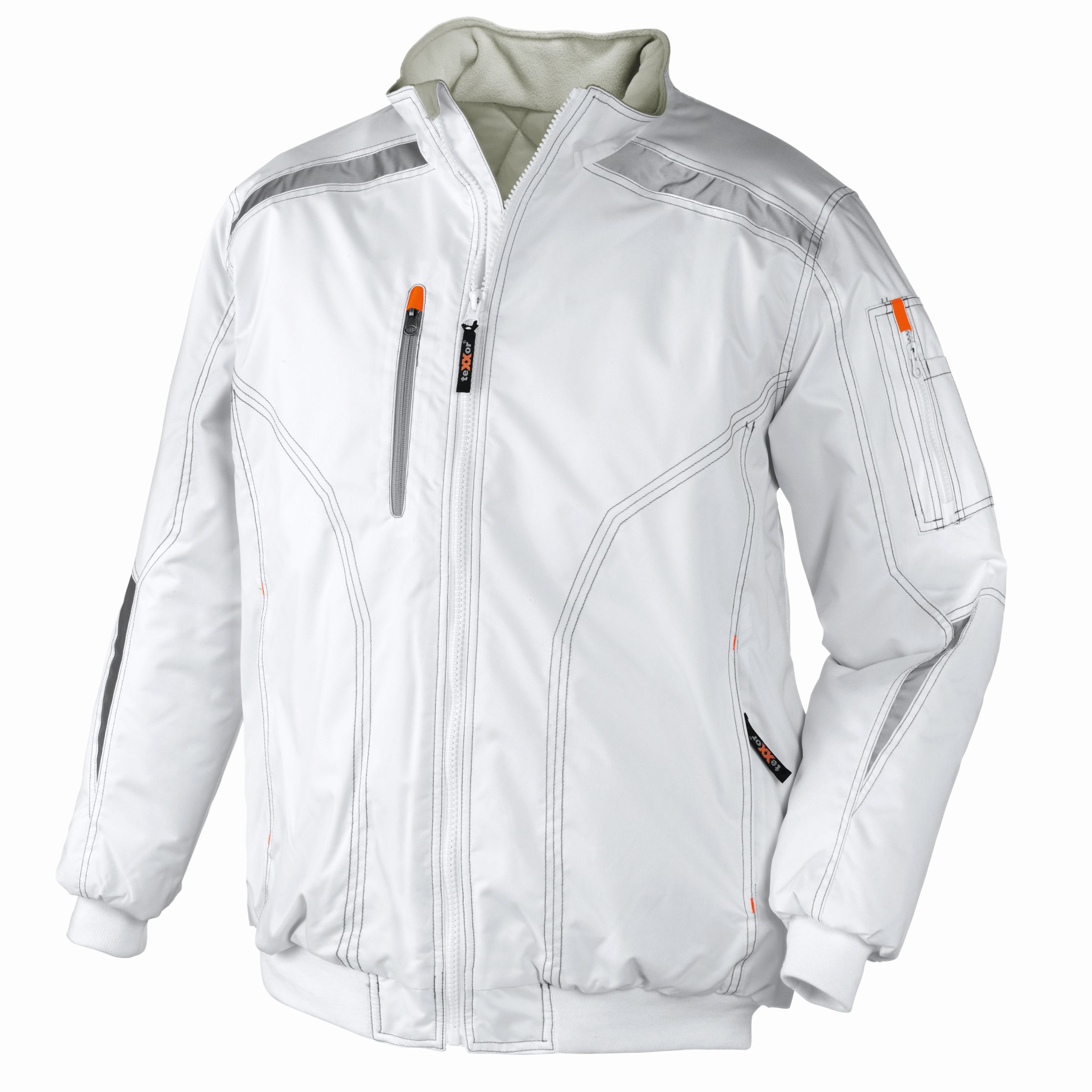 teXXor® Wasserdichte Piloten-Jacke FJORD weiß