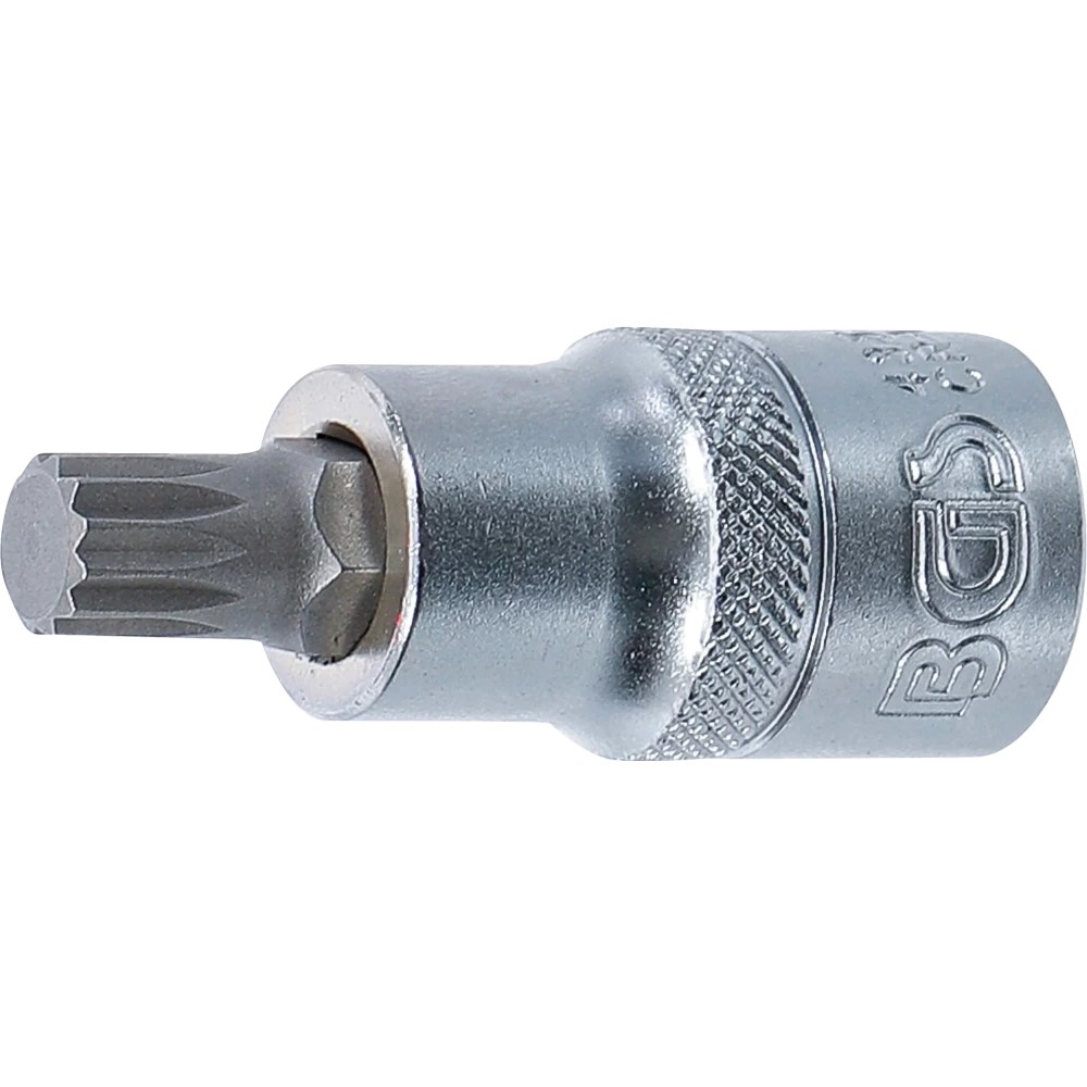 Bit-Einsatz, Antrieb Innenvierkant 12,5 mm (1/2"), Innenvielzahn (für XZN) M10