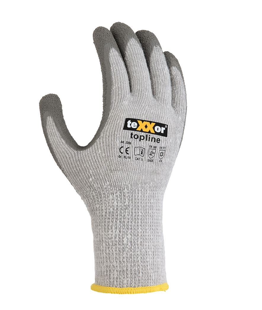 teXXor® Winterhandschuhe WINTER GRIP grau/grau