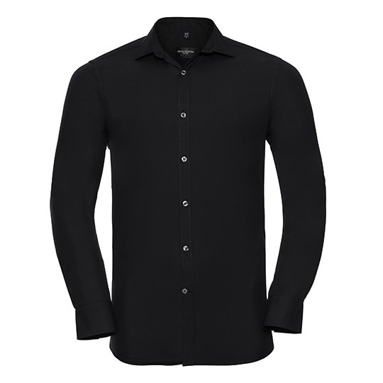 Hemd – Men's Long Sleeve Fitted Ultimate Stretch Shirt