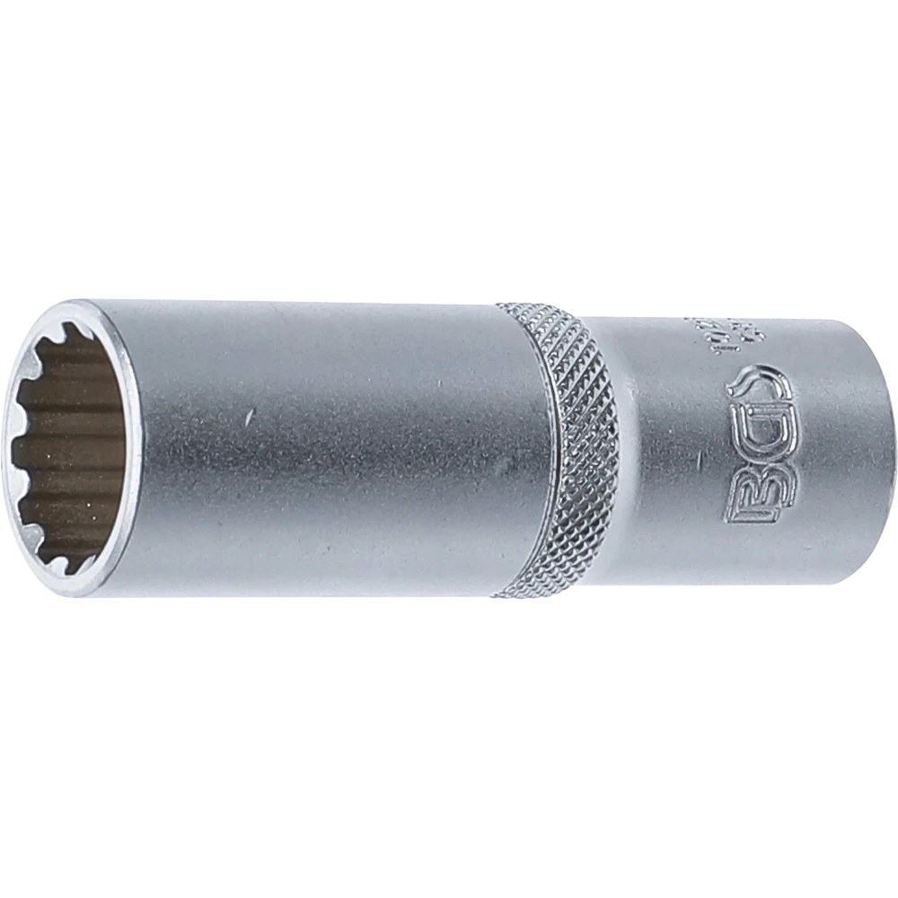 Steckschlüssel-Einsatz Gear Lock, tief, Antrieb Innenvierkant 12,5 mm (1/2"), SW 18 mm