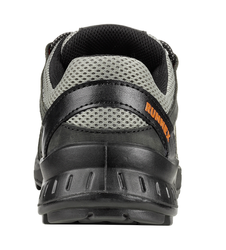RUNNEX® S1-Sicherheitshalbschuhe TeamStar schwarz/grau