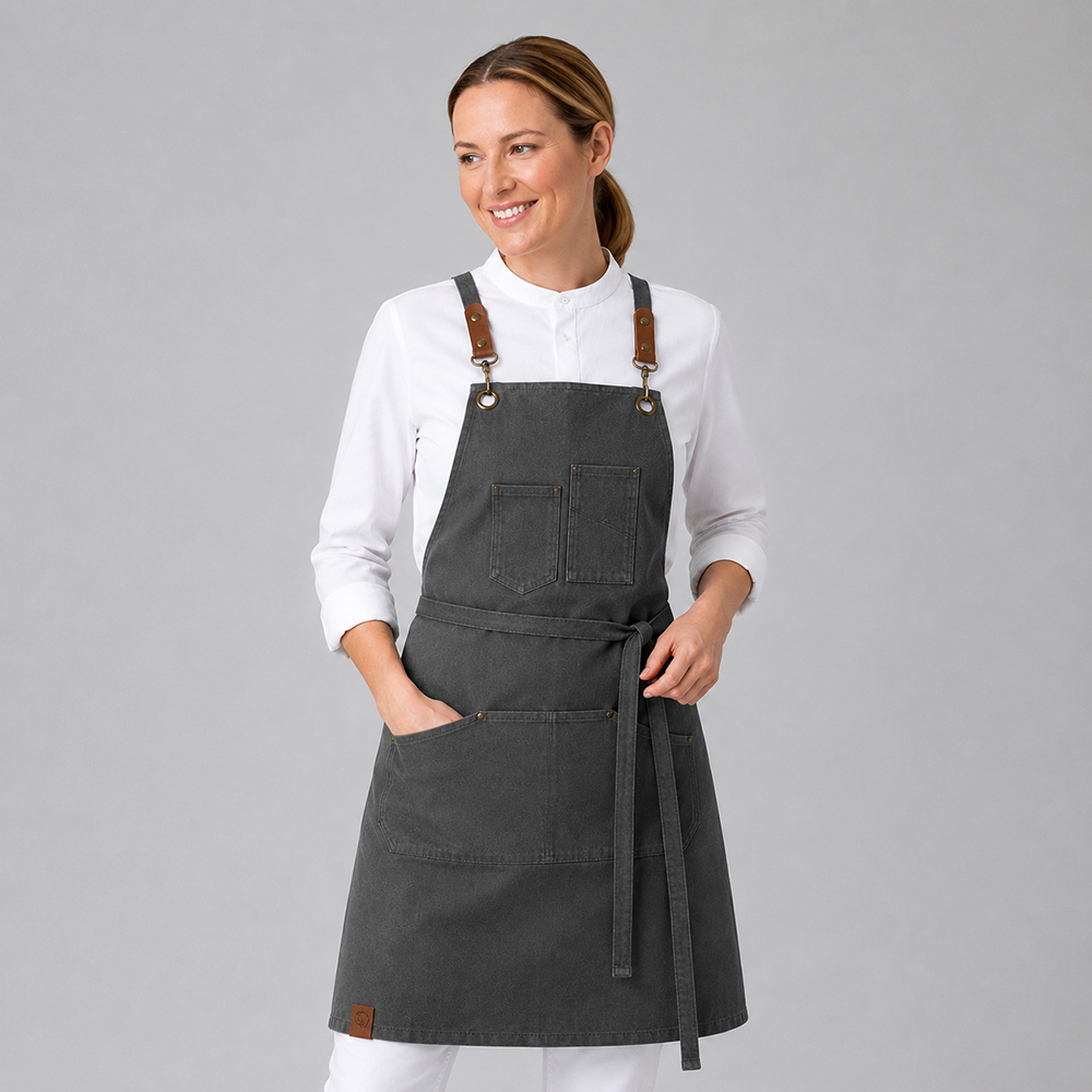 Unisex-Latzschürze