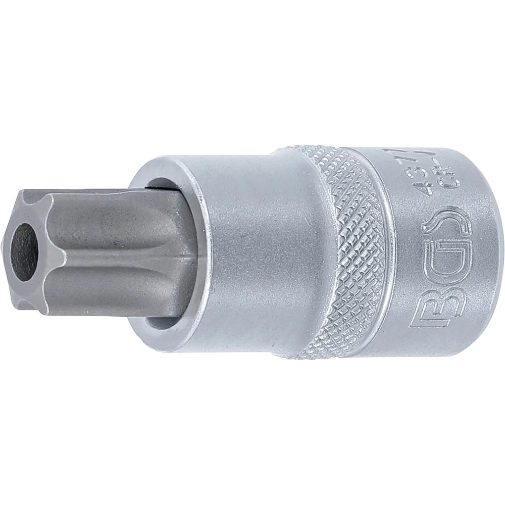 Bit-Einsatz, Antrieb Innenvierkant 12,5 mm (1/2"), T-Profil (für Torx) mit Bohrung T70