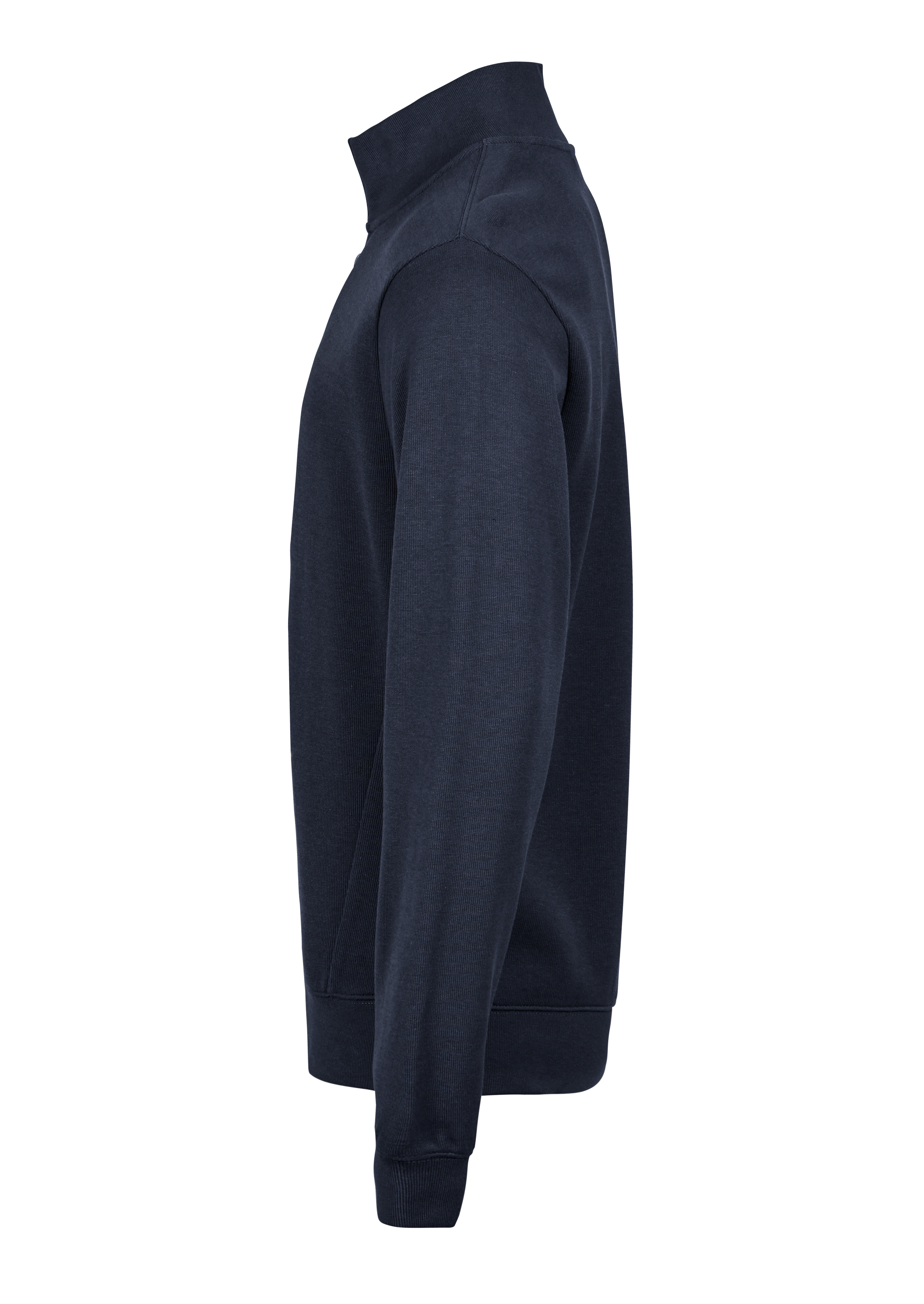 Sweatshirt – Ribbed Interlock Half Zip