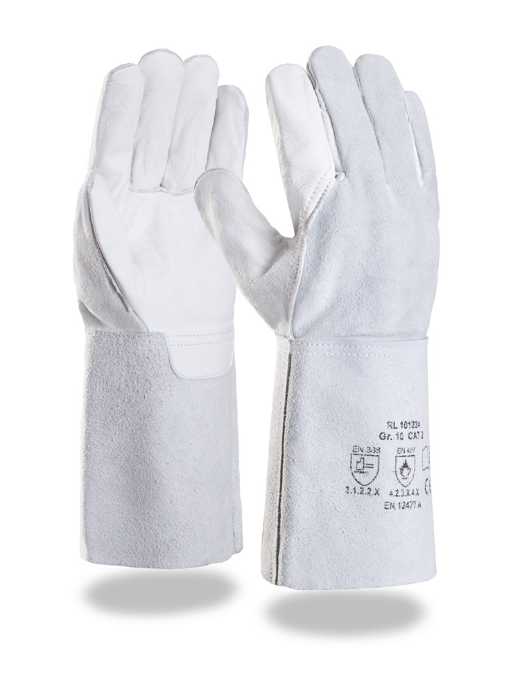 Schweißerhandschuh | 5-Finger-Kombi | Länge 35 cm