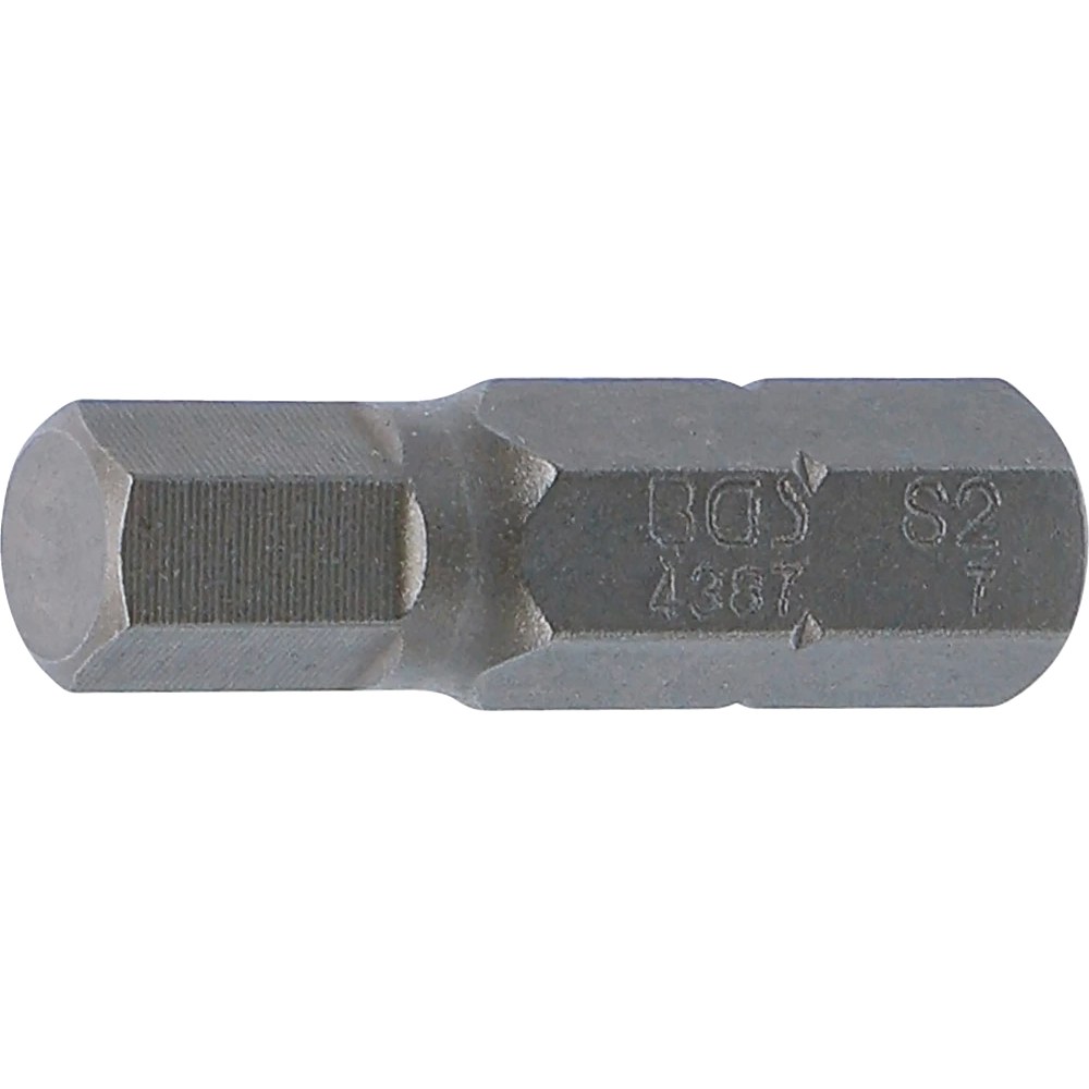 Bit, Länge 30 mm, Antrieb Außensechskant 8 mm (5/16"), Innensechskant 7 mm
