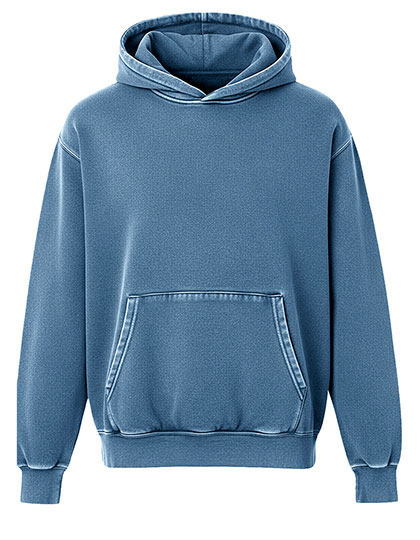 Unisex Vintage Organic Cotton Hooded Sweatshirt
