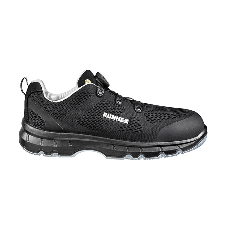 RUNNEX® S1PS-ESD-Sicherheitshalbschuhe atop FlexStar schwarz/grau