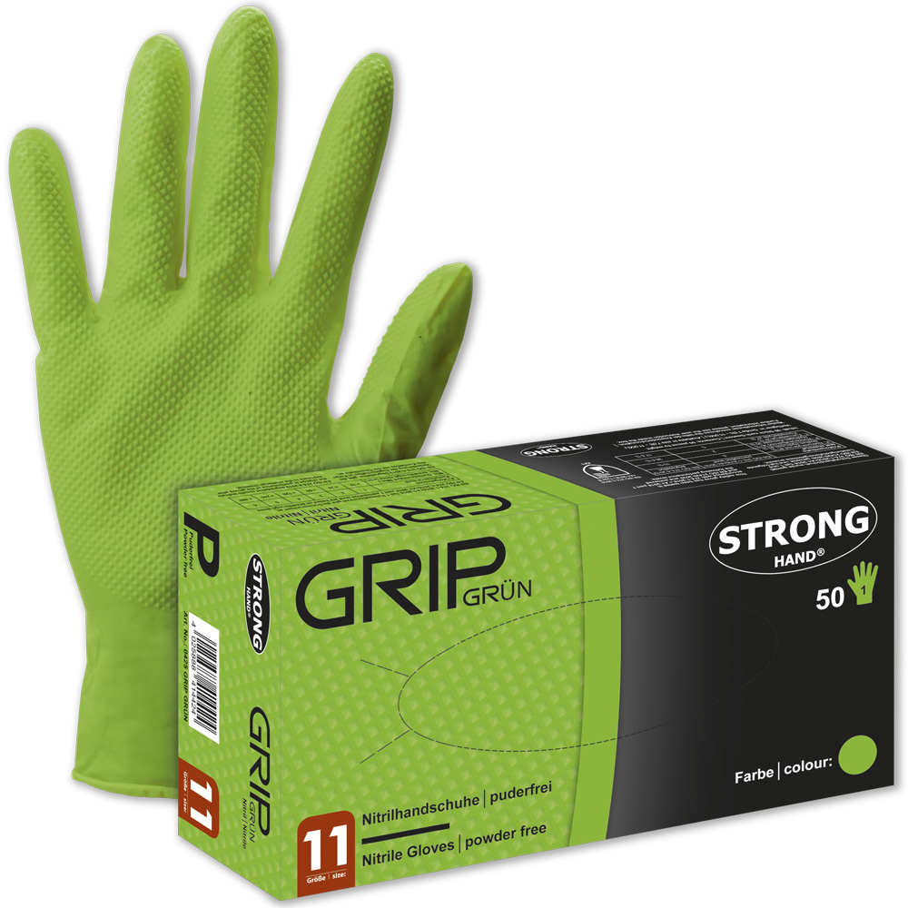 Stronghand® Handschuhe Grip Grün