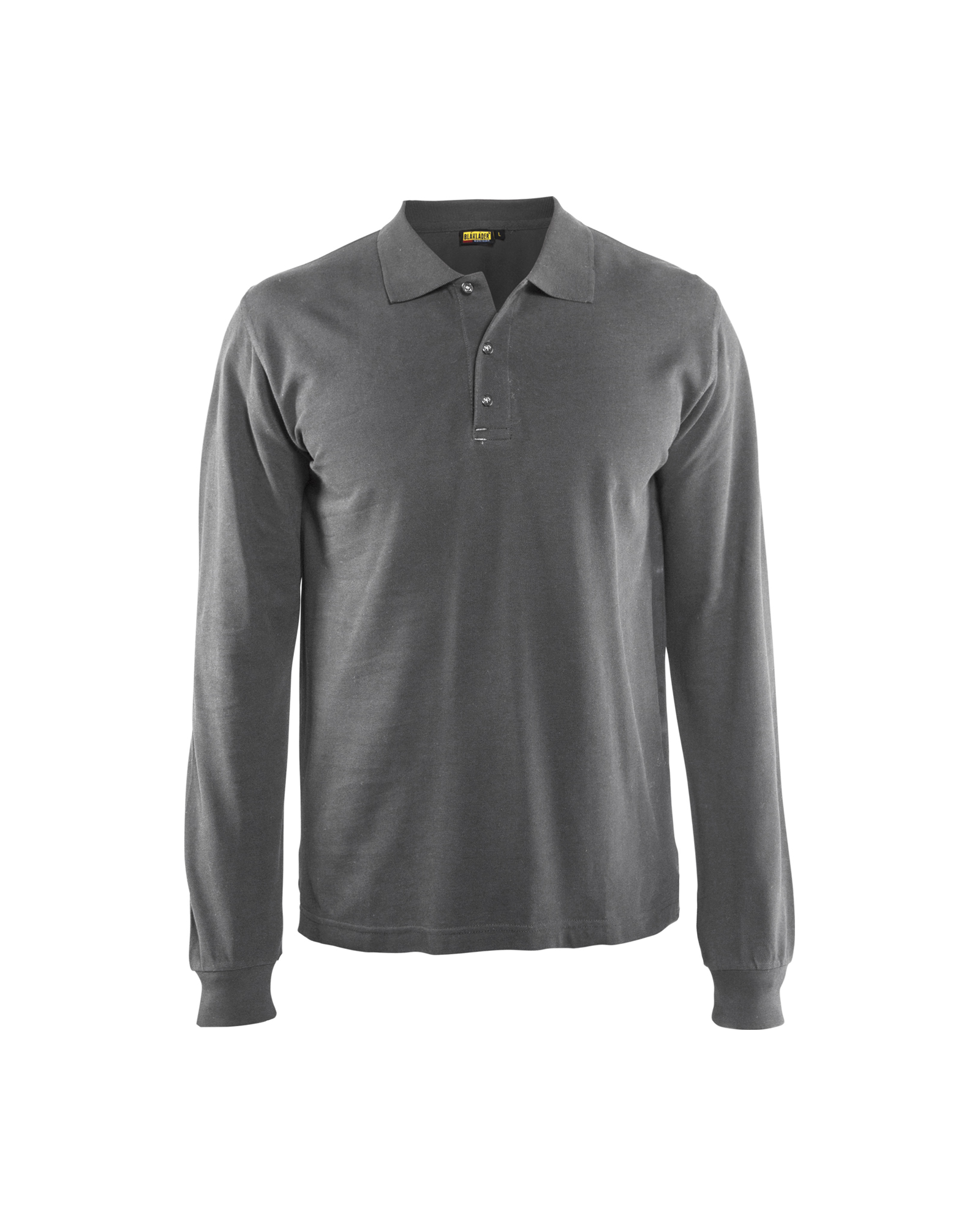 Langarm Poloshirt