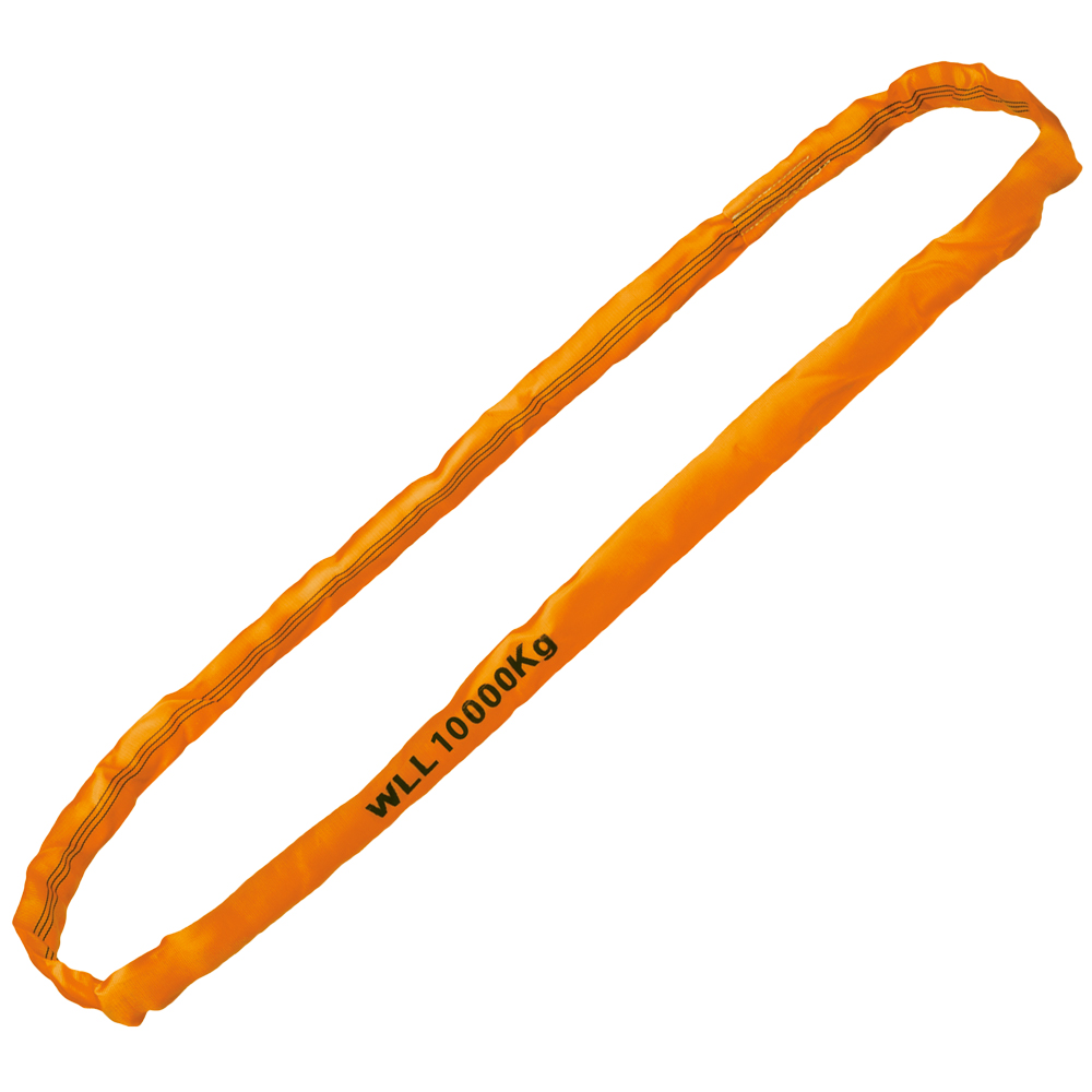 Rundschlinge, WLL 10000 kg, Orange