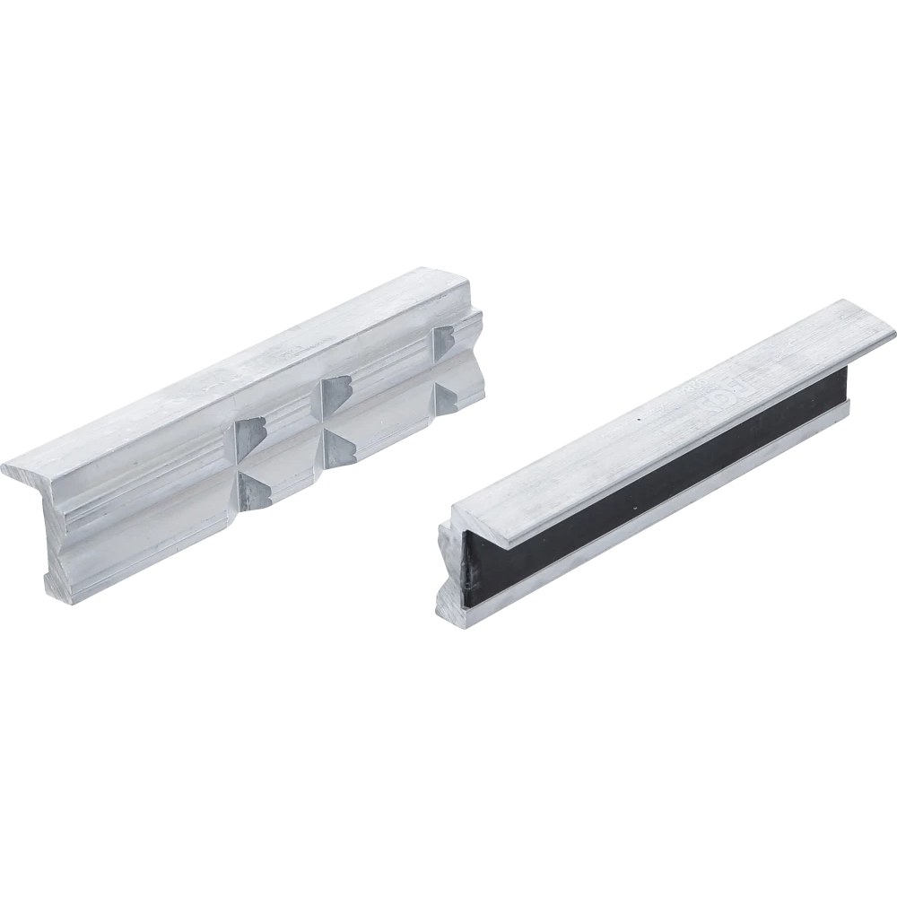 Schraubstock-Schutzbacken, Aluminium, Breite 125 mm, 2-tlg.