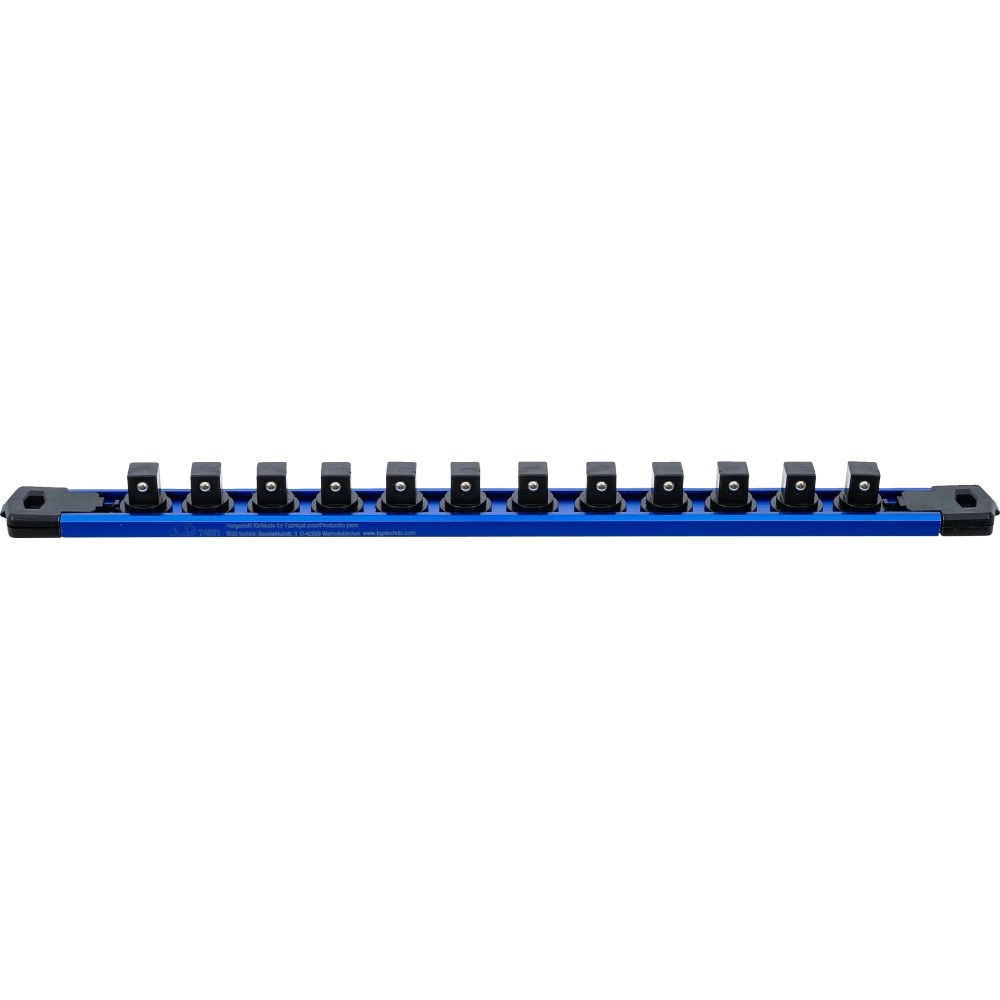 Halteschiene für 12 Steckschlüssel-Einsätze, magnetisch, für Antrieb 12,5 mm (1/2")