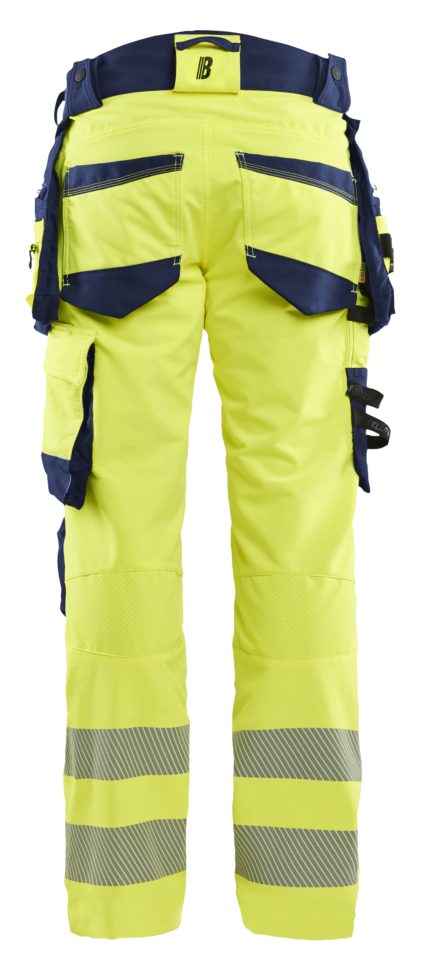 High Vis Arbeitshose 4-Wege-Stretch