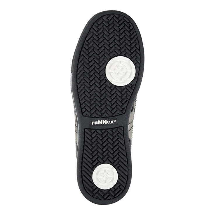 RUNNEX® S3-Sicherheitshalbschuhe SportStar schwarz/grau