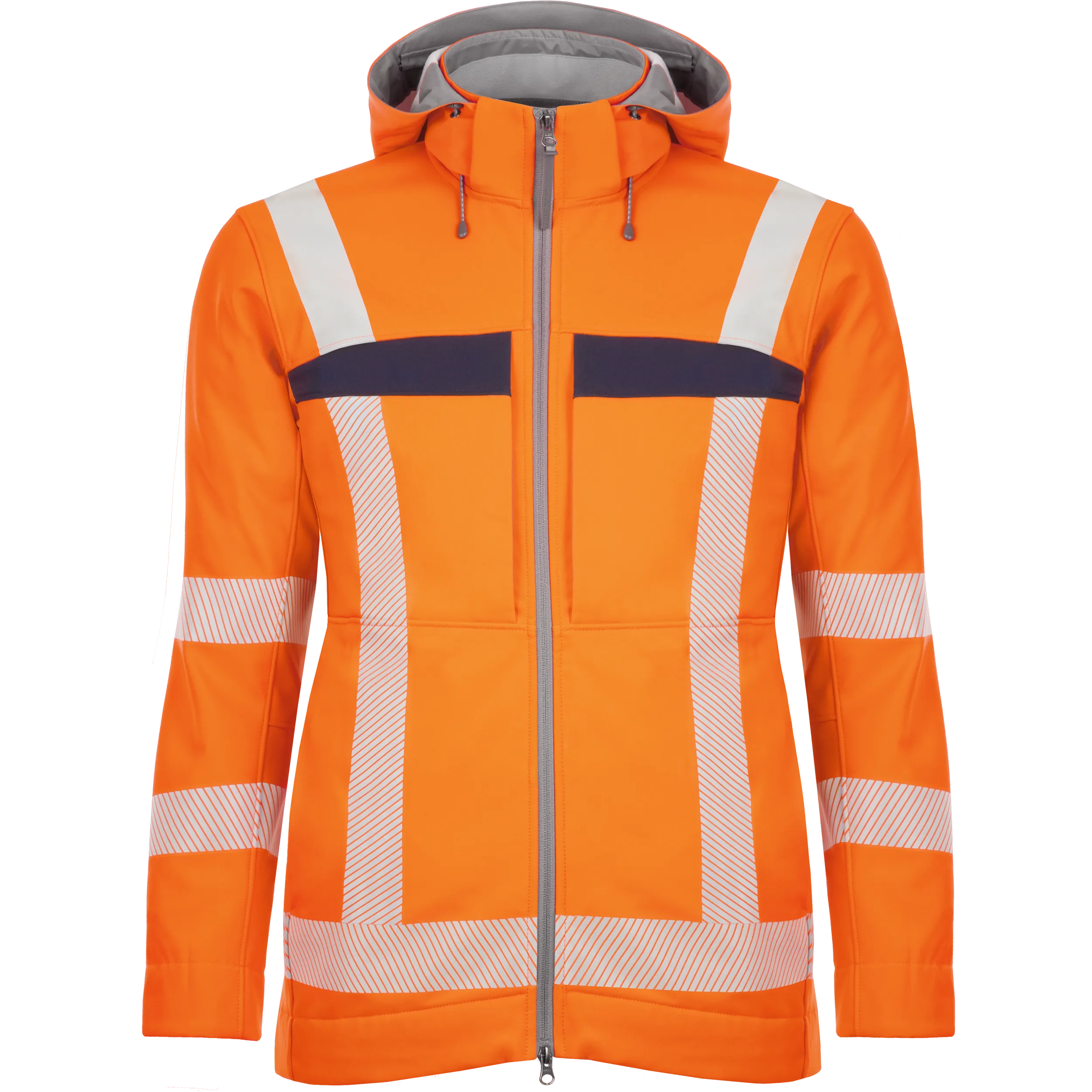 Hybrid-Softshelljacke "Allround-Warnschutz" – wasserdicht & atmungsaktiv
