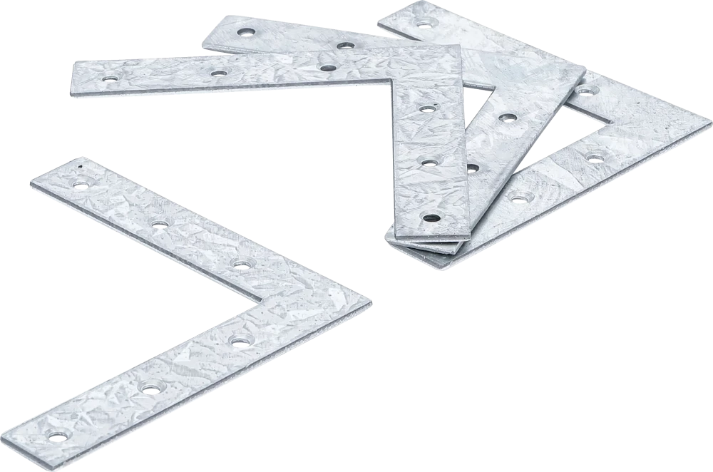 L-Winkel, 100 x 100 x 15 mm, 4-tlg.