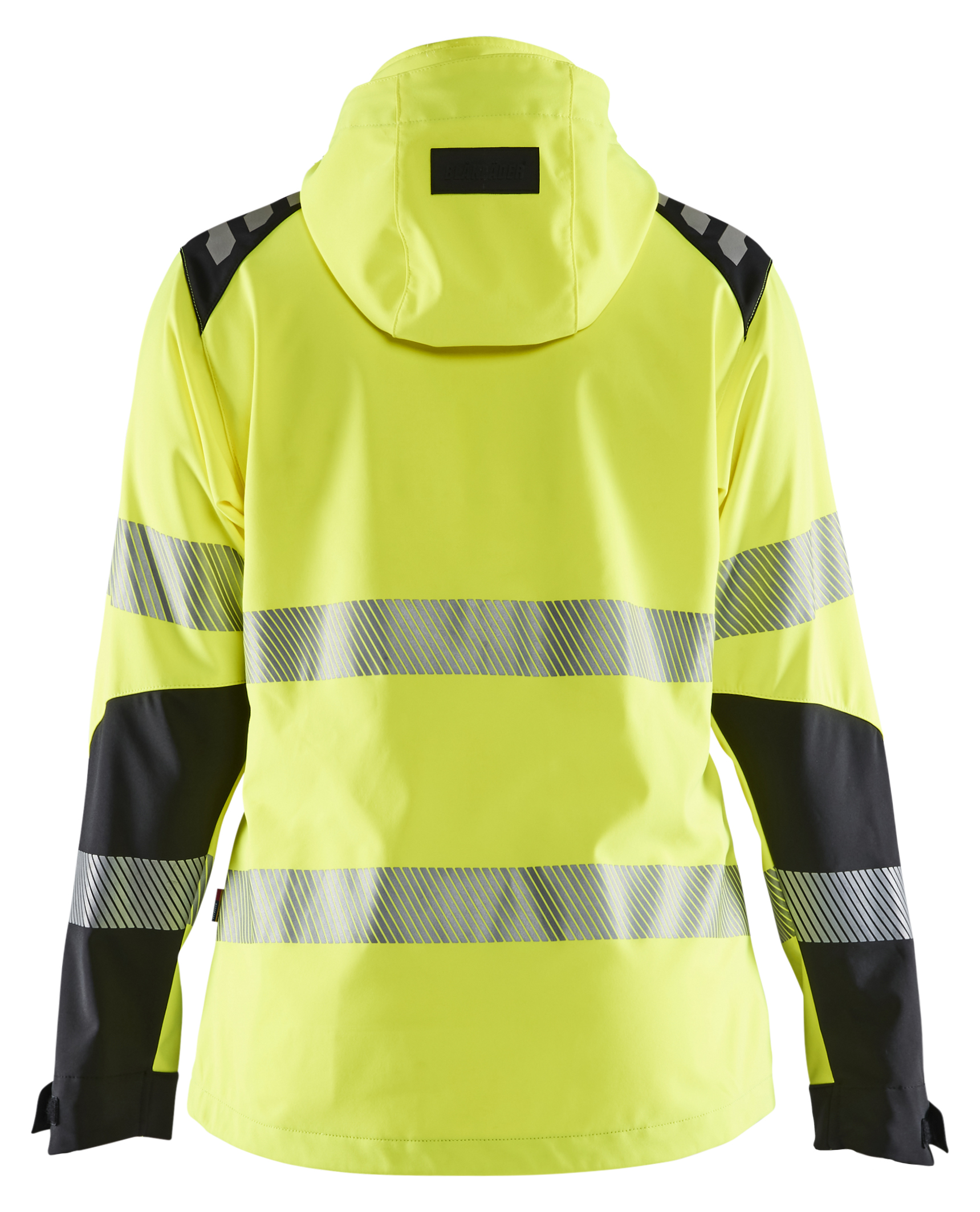 Damen High Vis Softshell Jacke