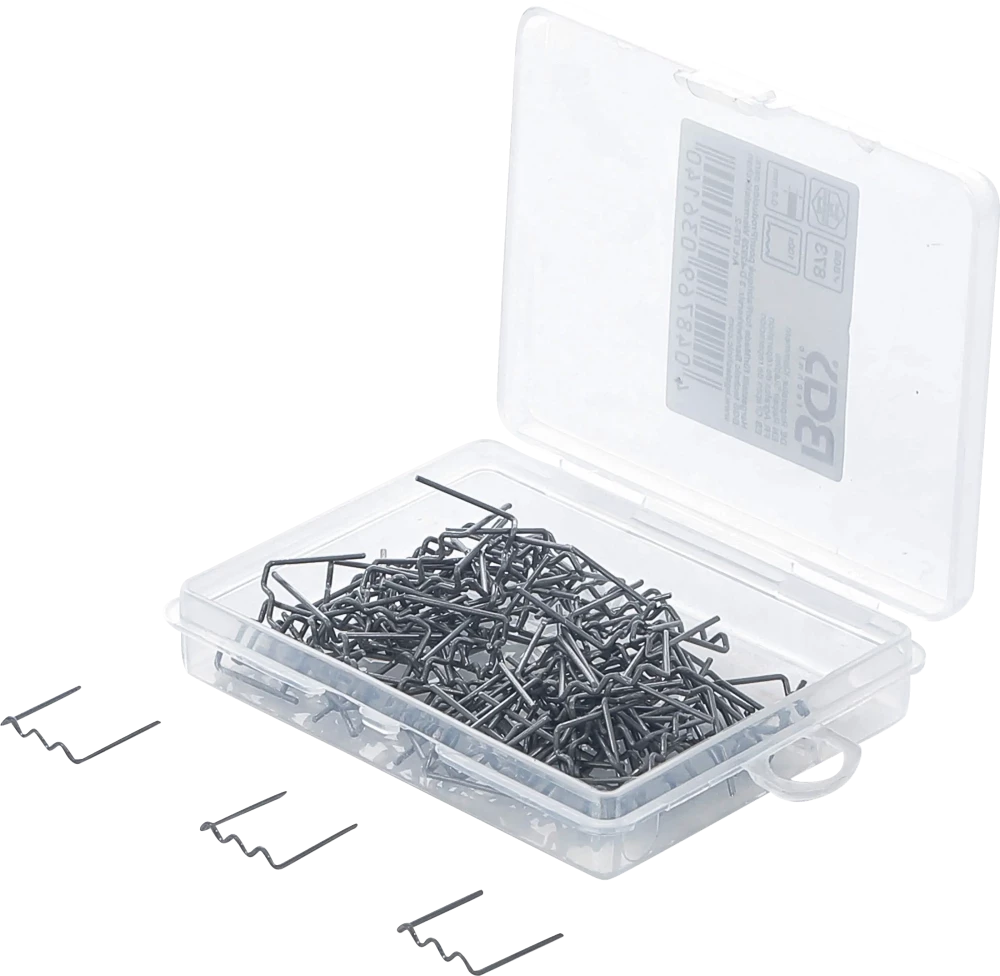 Reparatur-Klammern, U-Form, Ø 0,8 mm, 100-tlg.