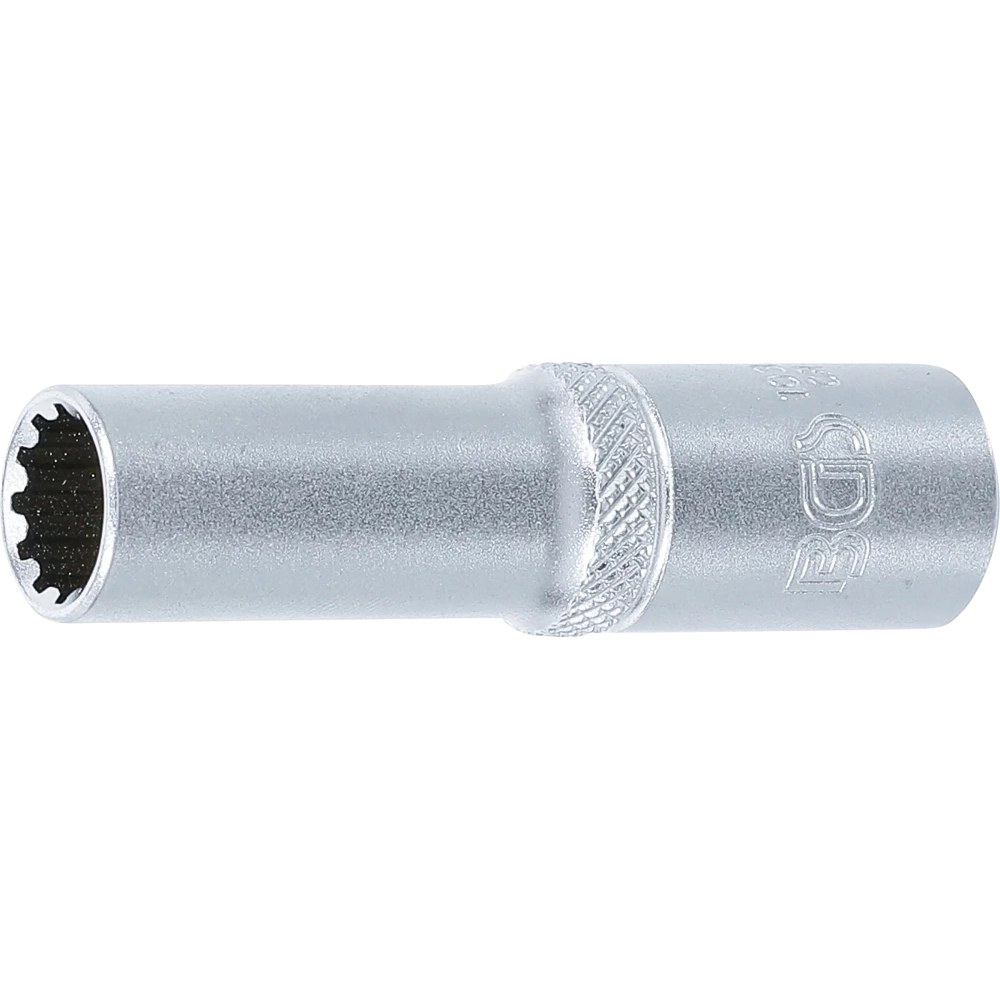 Steckschlüssel-Einsatz Gear Lock, tief, Antrieb Innenvierkant 10 mm (3/8"), SW 10 mm