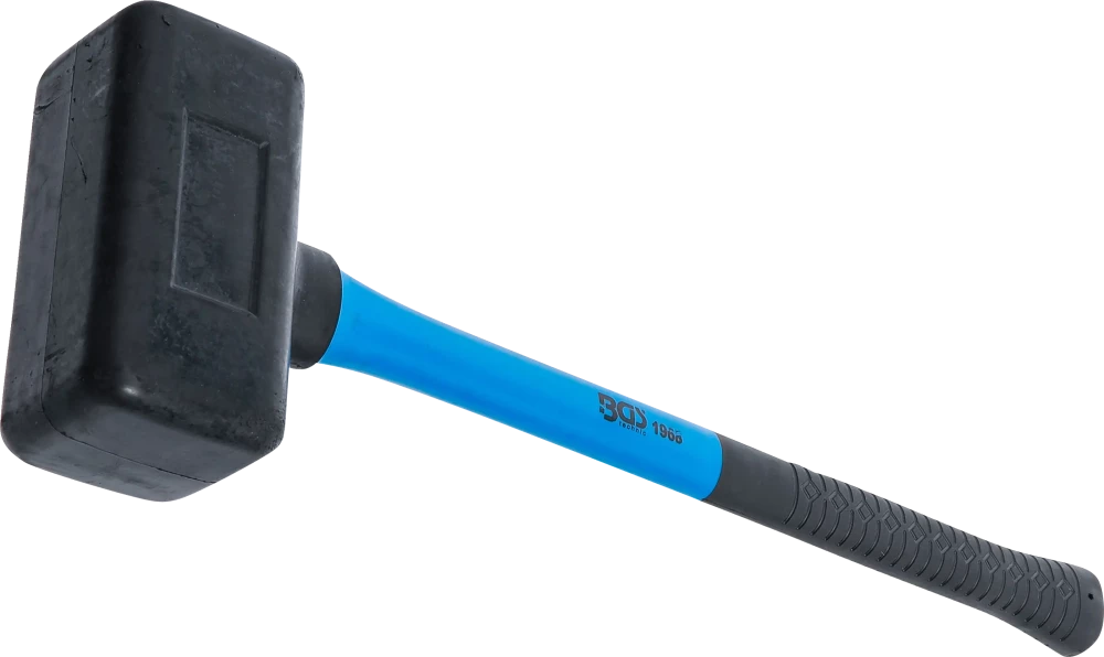 Schonhammer, Fiberglasstiel, rückschlagfrei, Ø 70 mm, 2100 g