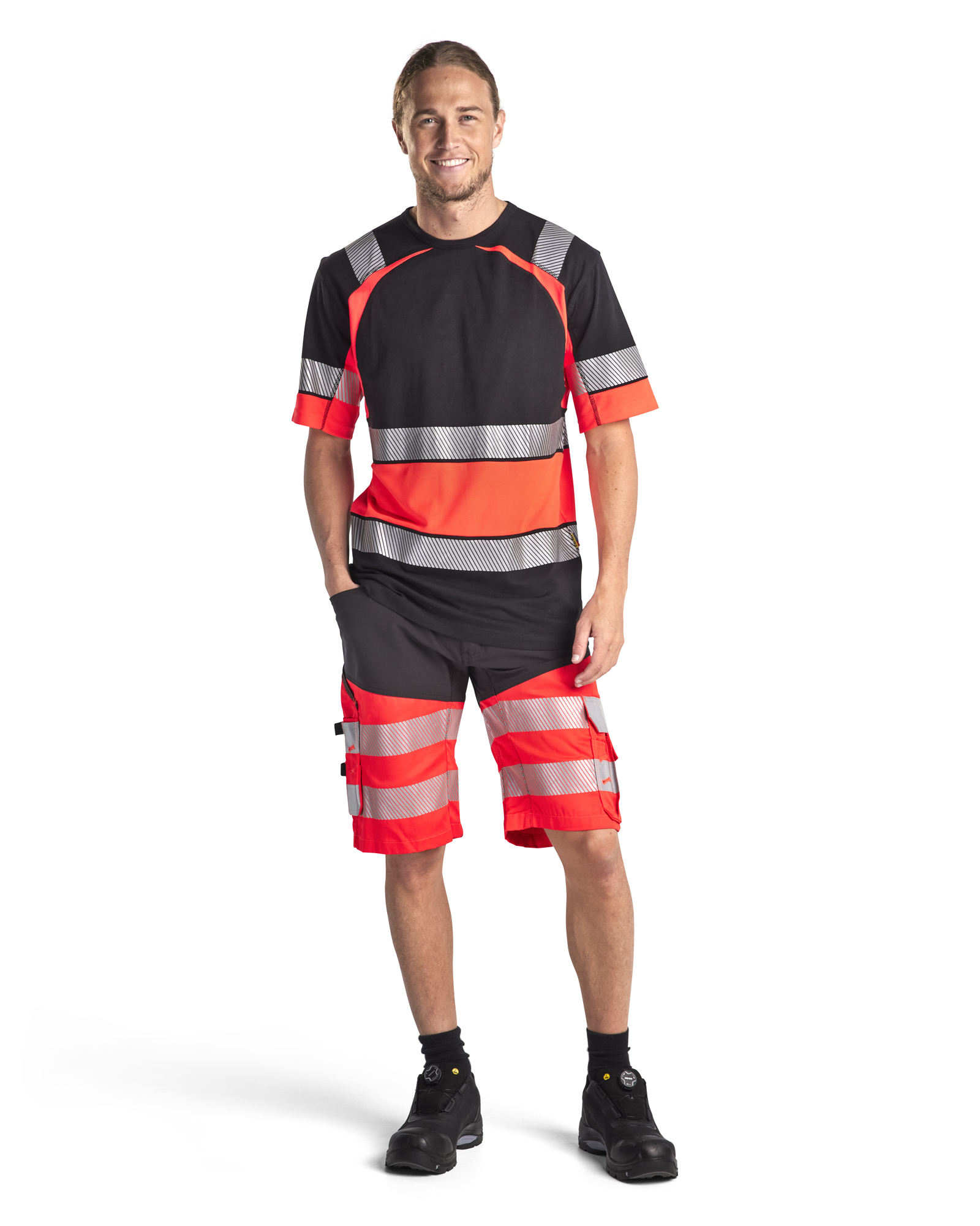 High Vis Shorts mit Stretch