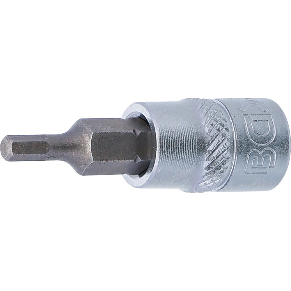 Bit-Einsatz, Antrieb Innenvierkant 6,3 mm (1/4"), Innensechskant 3 mm